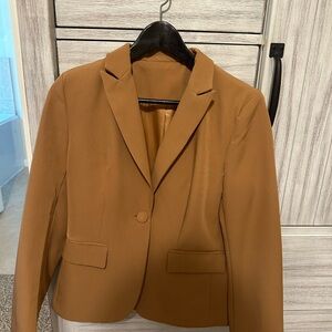 Elegant Women's Brown Blazer